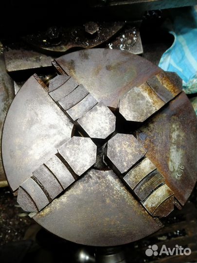 Патрон токарный 4х кулачковый