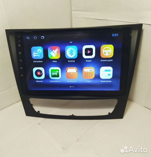 Mersedes benz W211 магнитола Android Wi-FI GPS