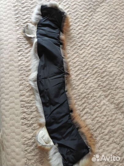 Меховой воротник лиса