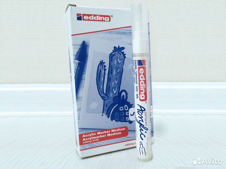 Маркер акриловый 2-3 мм Edding 5100