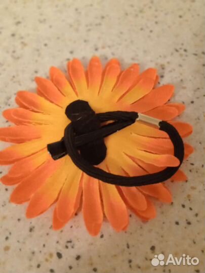 Заколка цветок
