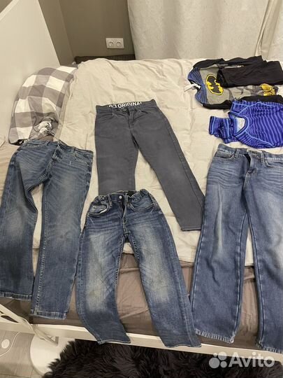 Вещи пакетом на мальчика 122-140см