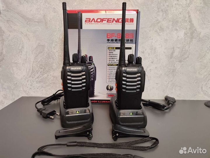 Рации BF-888S baofeng с разъёмом USB