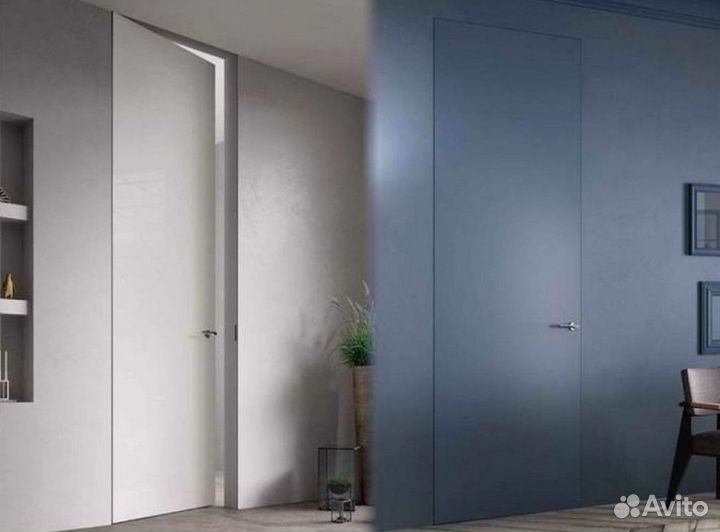 Двери скрытые под отделку