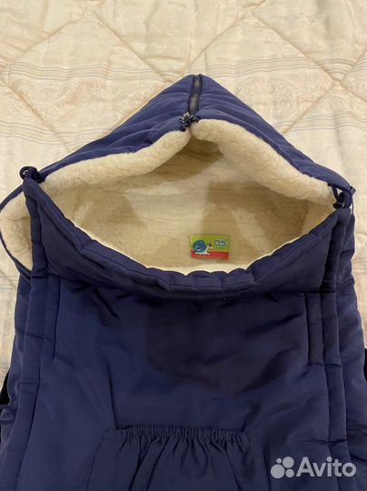 Конверт зимний. Внутри овечья шерсть