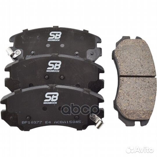 Колодки тормозные передние BP10377 SB Nagamochi