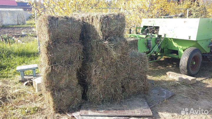Сено в тюках