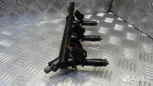 Топливная рампа бензиновая skoda fabia 2 (2SV03TJ0