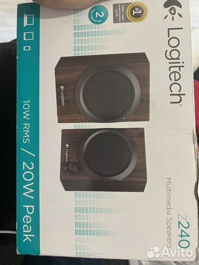 Колонки Logitech Z240 Sputnik (2.0) дерево