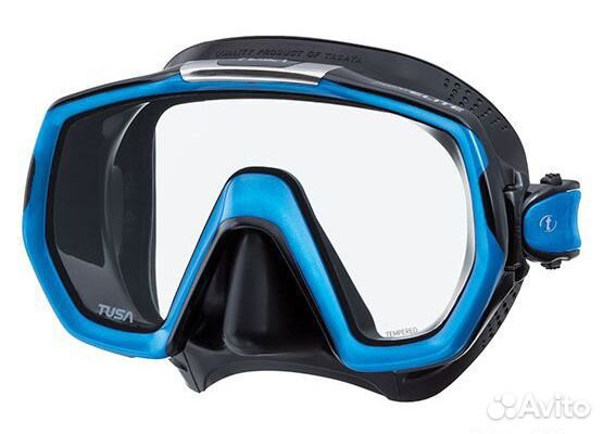 Маска для снорклинга с монолинзой Freedom Elite Bl