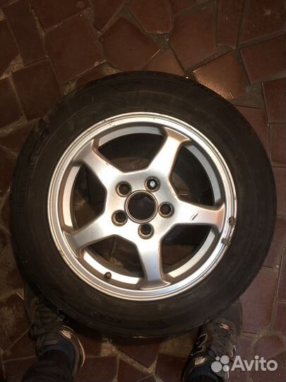 Колесо литое saab r15
