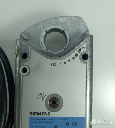 Привод воздушной заслонки siemens GMA321.1E