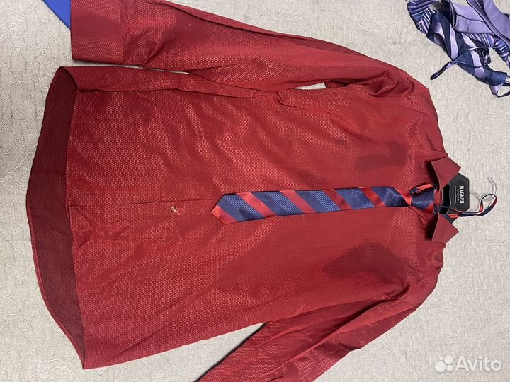 Рубашка для мальчика с галстуком