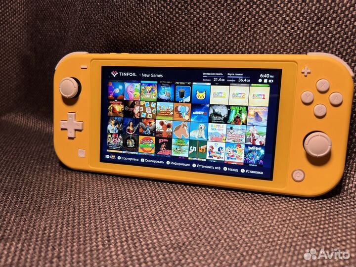 Nintendo Switch Lite (Прошита) + 1000 Игр