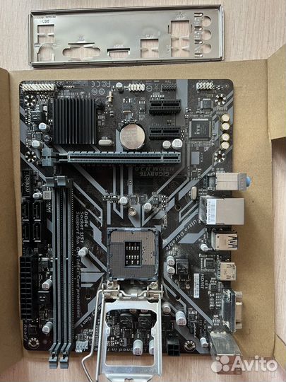 Процессор i3 9100f + мат. плата gigabyte h310m