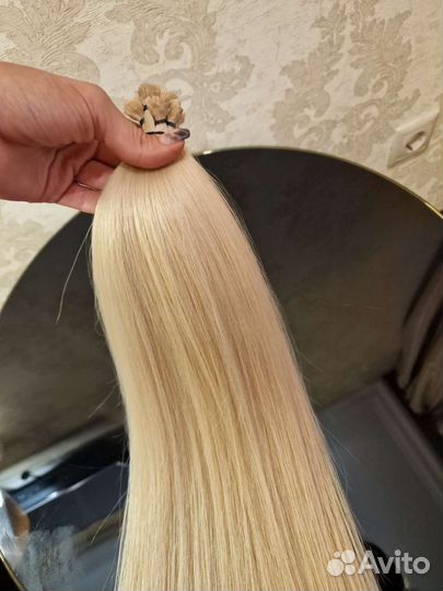 Волосы для наращивания 60 см и 50см славянка