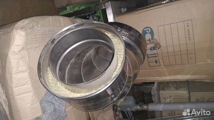 Отводы вентиляции Rosinox 130,180,250 новые нерж