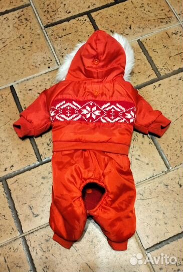 Комбинезон зимний S для кобелька