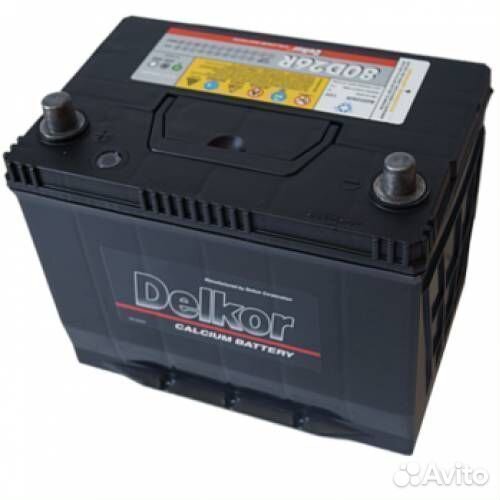 На Тойота рав4 Аккумулятор Delkor Asia 75Ач 80D26L