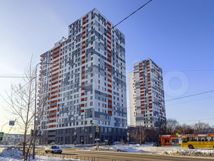 2-к. квартира, 54,8 м², 19/24 эт.