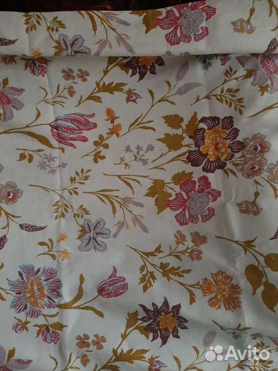 Отрез ткани лен