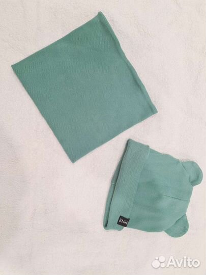 Шапка+снуд детские