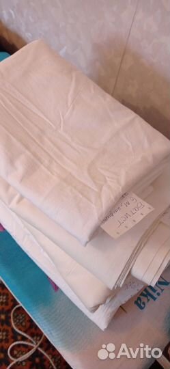 Ткань хлопок белый