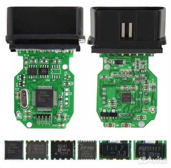 Кабель Mini-VCI J2534 Toyota TIS Techstream