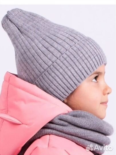 Шапка снуд демисезонные