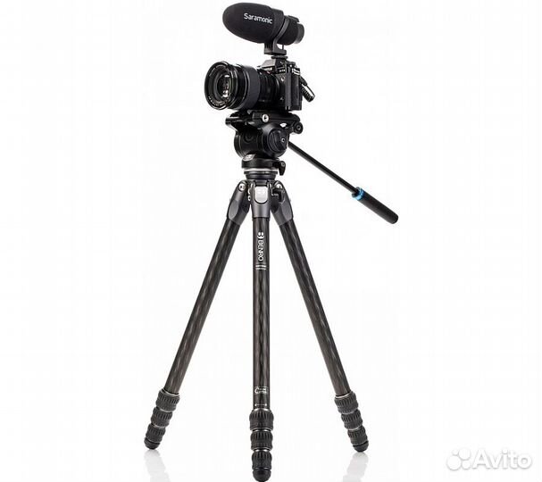 Штатив Benro ttor24CLV+S4pro с видеоголовой карбон
