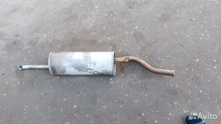 Глушитель задняя часть. LADA Granta. Лифтбек.2017г