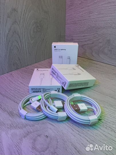 Оригинальный кабель lightning Usb/Type-c iPhone