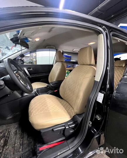 Автомобильные чехлы Nissan Qashqai l