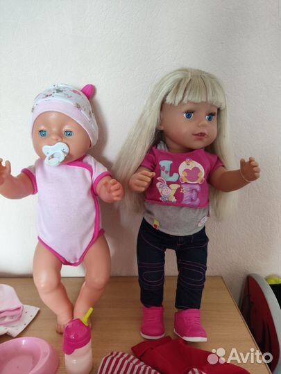 Куклы Baby born карапуз + старшая сестричка