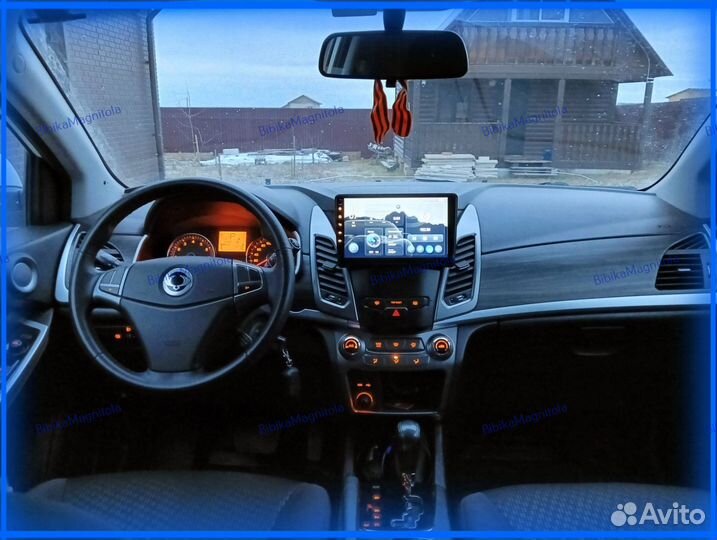 Магнитола SsangYong Actyon New/Korando 13-17г 3/32