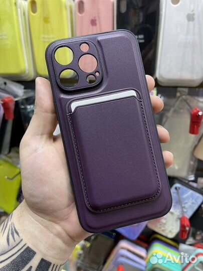 Чехлы для iPhone, MagSafe в комплекте с кошельком