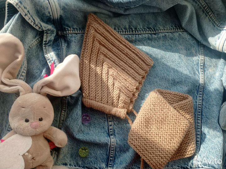 Шапочка гномик. Снуд