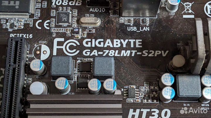 Материнская плата gigabyte GA-78LMT-S2PV ремонт