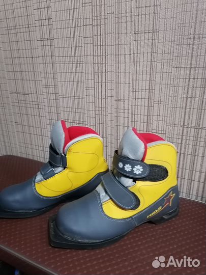 Лыжи+лыжные ботинки