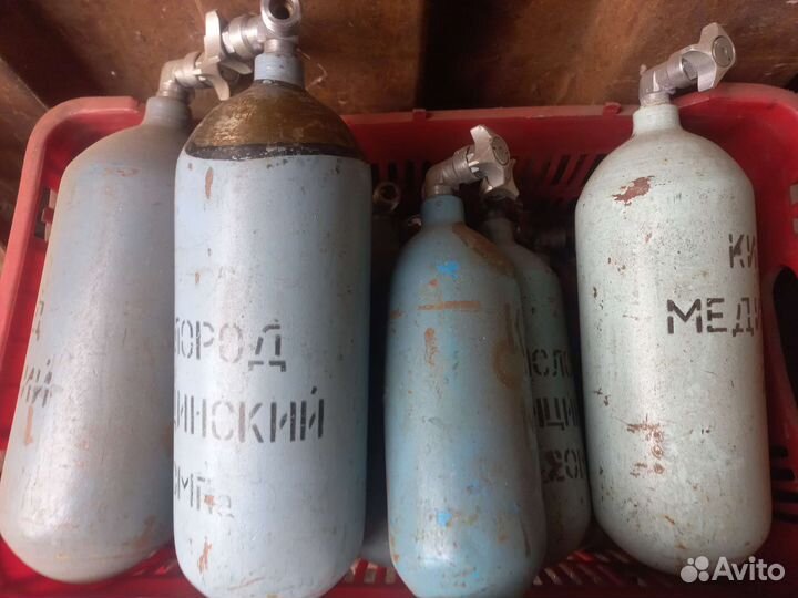 Кислородный баллон медицинский