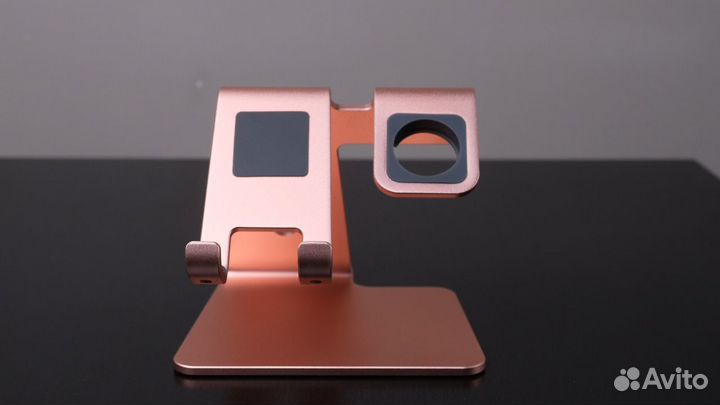Алюминиевая док станция для apple watch и iPhone