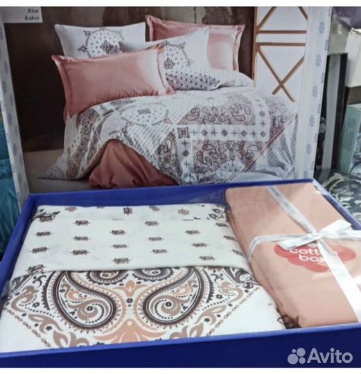 Комплект постельного белья евро