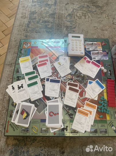 Монополия на запчасти с банковскими картами