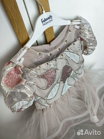 Новогоднее платье пышное 122-134