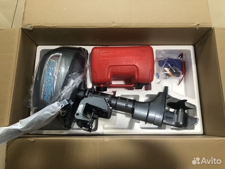 Лодочный мотор Mikatsu m 5 fhs + внешний бак 12л