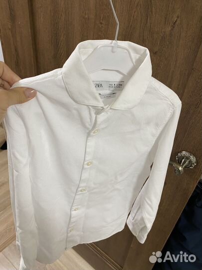 Рубашка zara для мальчика 134