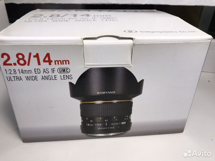 Объектив Samyang 14mm EF