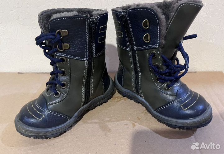Ботинки зимние детские 23