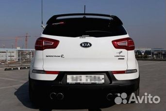 Спойлер KiA sportage 3 на заднюю дверь