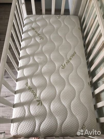 Детская кроватка Антел Алита с матрасом